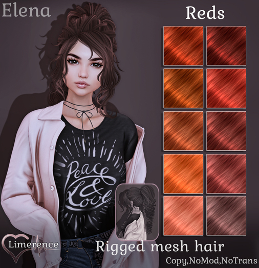 {Limerence} Elena hair-Reds