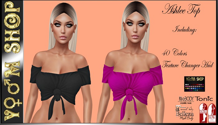 YM SHOP_Ashlee Top
