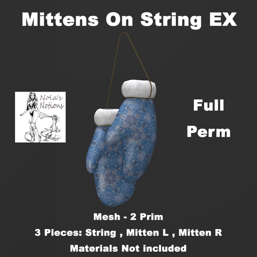 Mittens on String  (Full Perm)