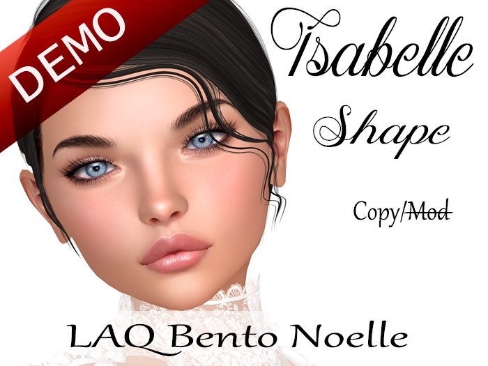 Isabelle Shape "LAQ Bento Noelle Head" Demo