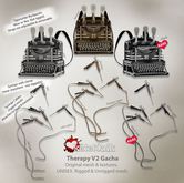 *katat0nik* (brown) Typewriter Backpack