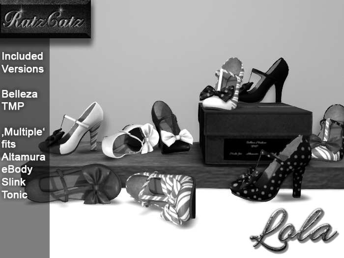 DEMOs .: RatzCatz :. Heels *Lola* (add & touch 2 unpack)