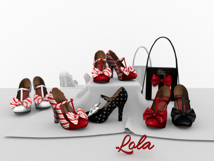 .: RatzCatz :. Heels *Lola* (stripes)