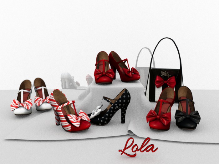 .: RatzCatz :. Heels *Lola* red (wear & touch 2 unpack)