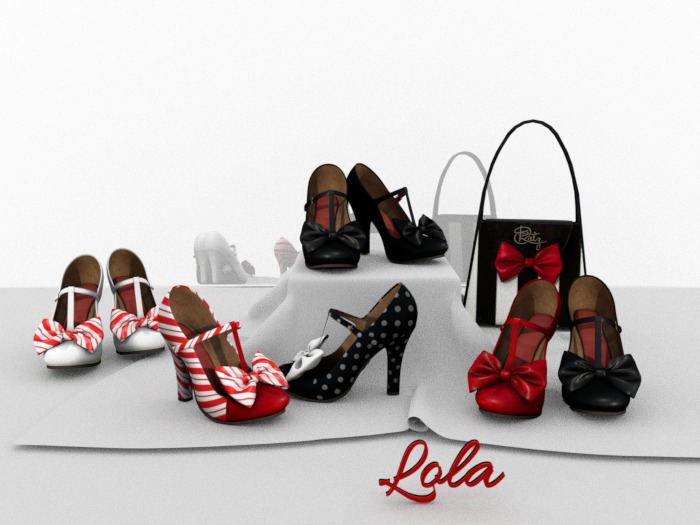 .: RatzCatz :. Heels *Lola* black (wear & touch 2 unpack)