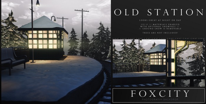 FOXCITY. Photo Booth - Old Station (HUD. Wear me)