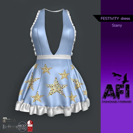 AFI Designs Festivity Dress (Starry) *add me*