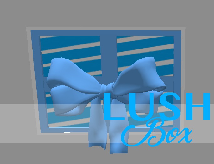 {Lush Box} - Gift Box Wall Art C7