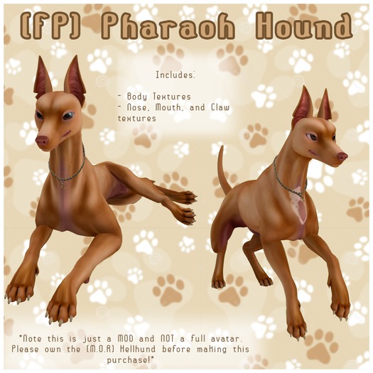 [WP] Pharaoh Hound Mod for the [M.O.R] Hellhund