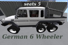 German 6 wheels (boxed)
