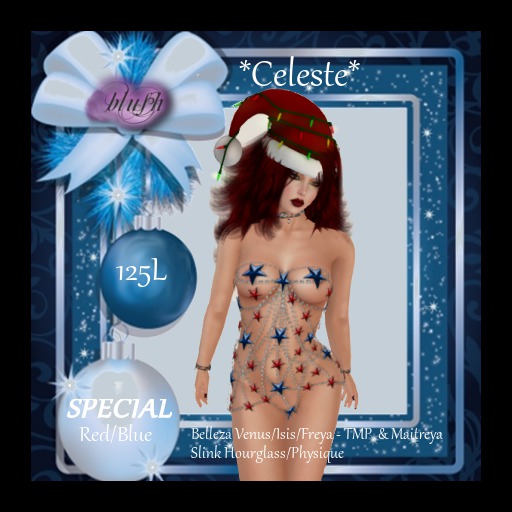 *MisFit* Blush Celeste Blue/Red 