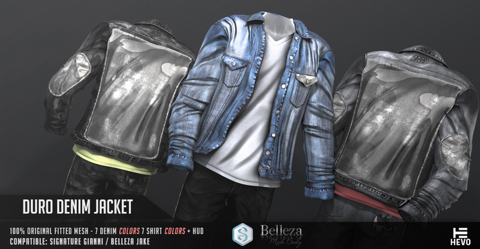 DEMO-HEVO - Duro Denim Jacket B.