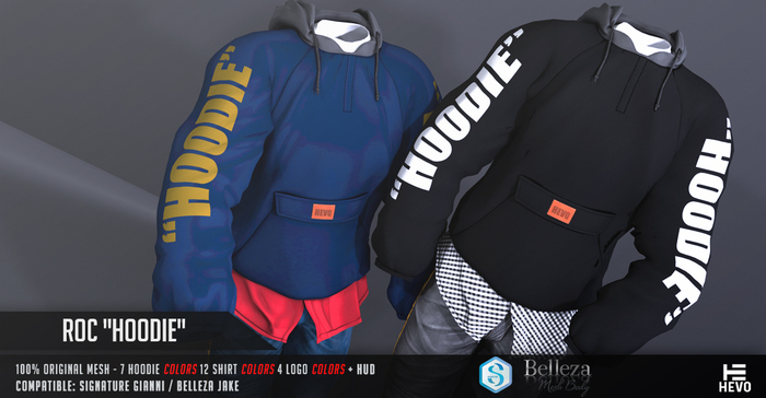 HEVO - Roc "Hoodie" Black B.