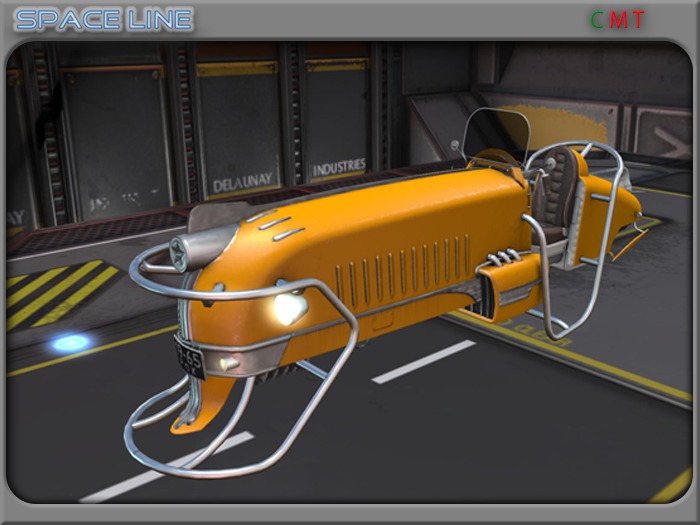 Hoverbike yellow