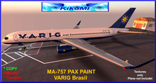 MA-757 PAX Paint (Varig/Brasil)
