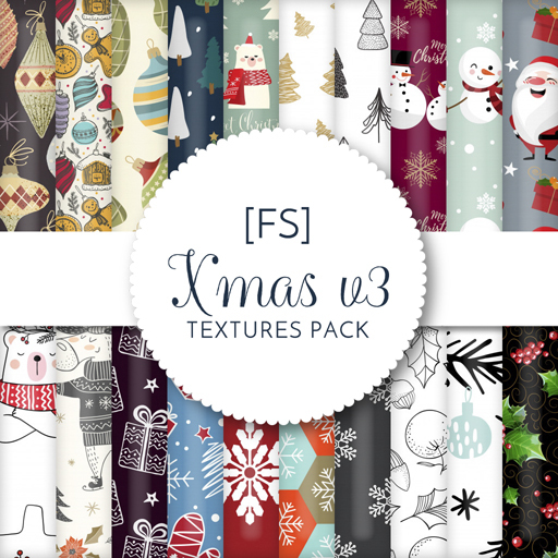[SF] Textures Pack - Xmas v3 - Full Perm (boxed)