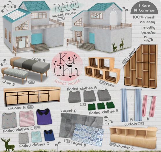 KaChu~* _sweet house_floded clothesB