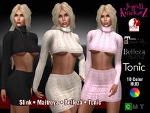 ::TK:: Brigit Cropped Cable Knit Outfit