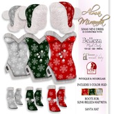 .: AlmaMiranda :. Fun Christmas Mini Dress Costume