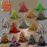 Halloween Chips - Fall Throw Wraps - Breaux [Boxed]