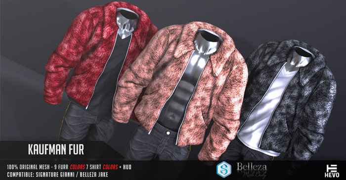 HEVO - Kaufman Fur Jacket Fatpack B.