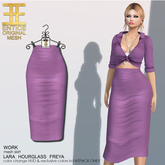 Entice - Work Skirt - Lilac