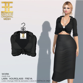 Entice - Work Top - Black