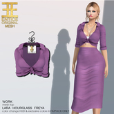 Entice - Work Top - Lilac