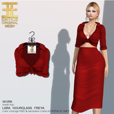Entice - Work Top - Red