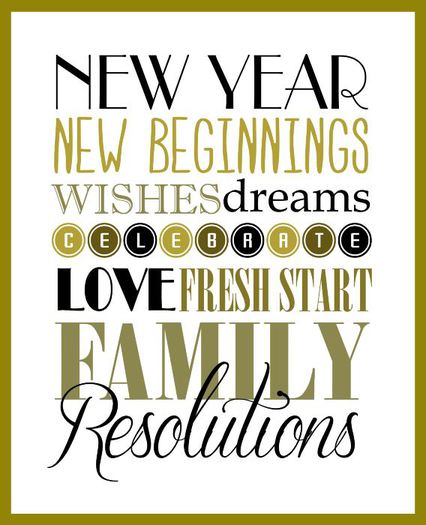 New Year Keywords