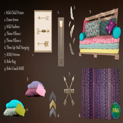 .BASIL. Boho Kid Gacha Common #3