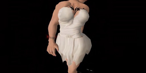 Beige Dress  full perm