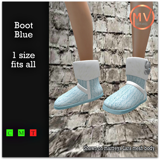 MV - Boot - Blue