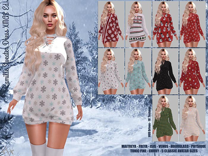[hh] Camille Sweater Dress XMAS ED