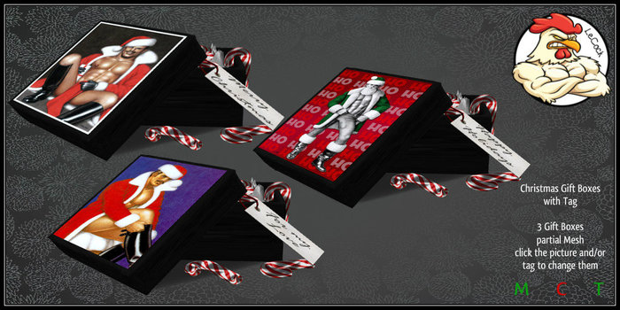  LeCock - TOF Christmas Gift Boxes with Tag 