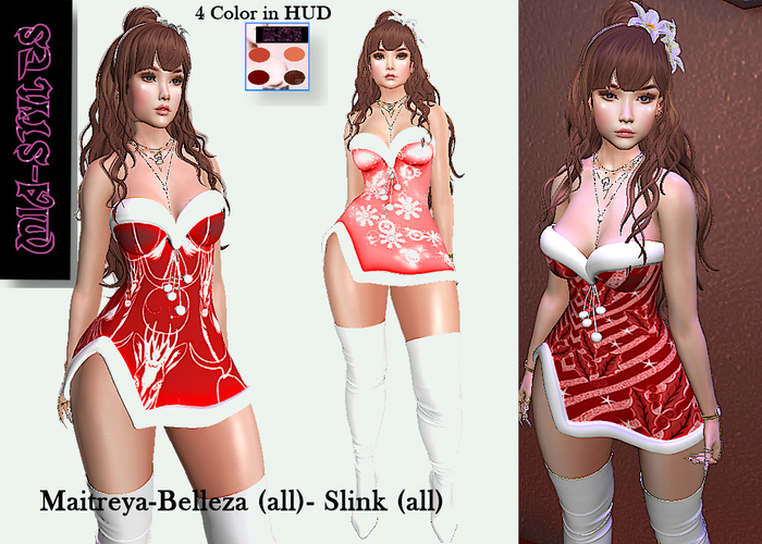 MS-Dress Santa Sexy ::