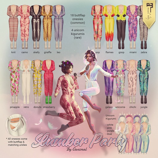 [Canimal] Slumber party Kigurumi Blue RARE