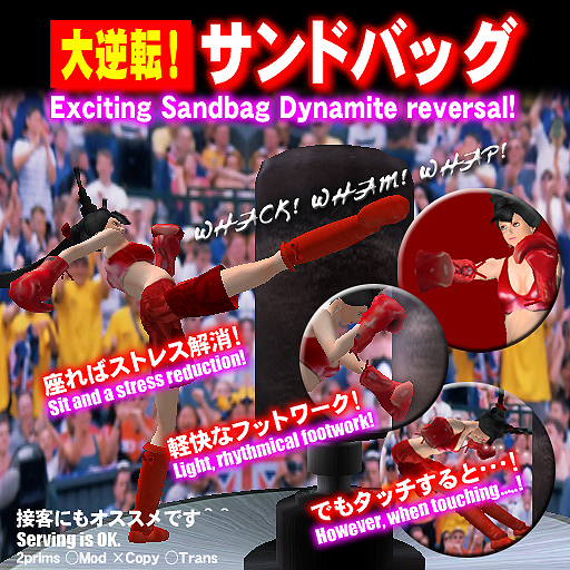 S-shop**Exciting Boxing Punching Bag Dynamite Reversal!