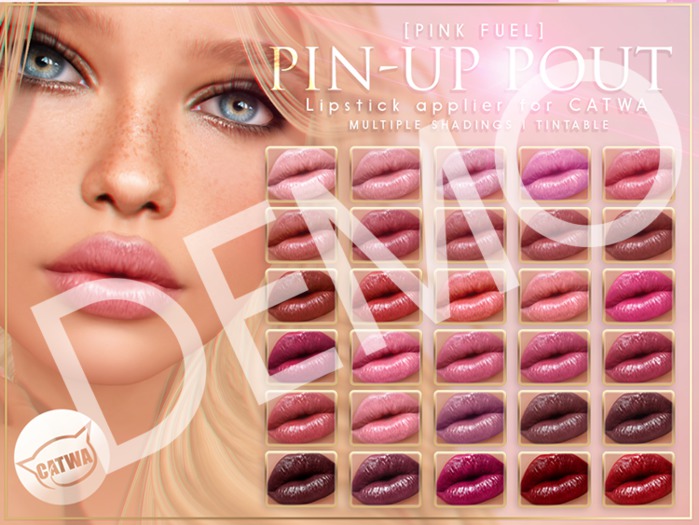 [PF] CATWA LIPSTICK Applier - Pin-Up Pout - DEMO