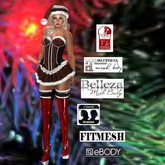Under the Mistletoe Dress "BOXED"