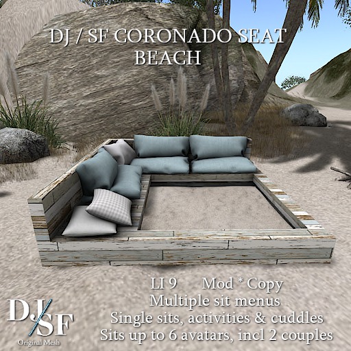 DJ / SF Coronado Seat - Beach Boxed