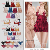 {ViSion} Sesile TOP+PANTIES PURPLE FREYA