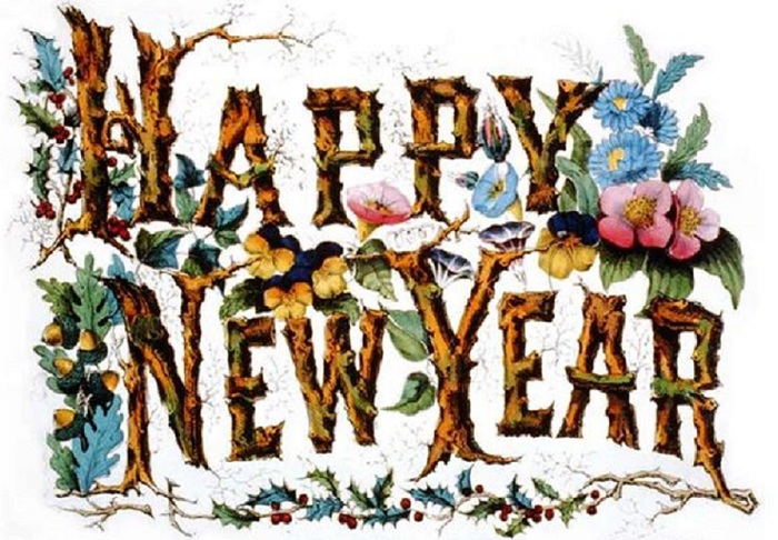 Rustic Happy New Year