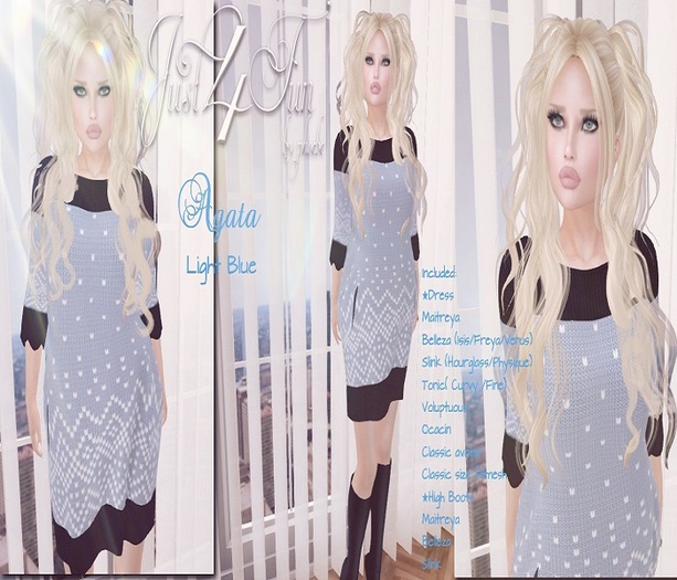 J4F Agata Light Blue wear and touch