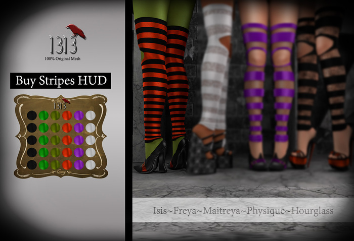 (*<*) 1313 Fiona - Multi Stripes HUD