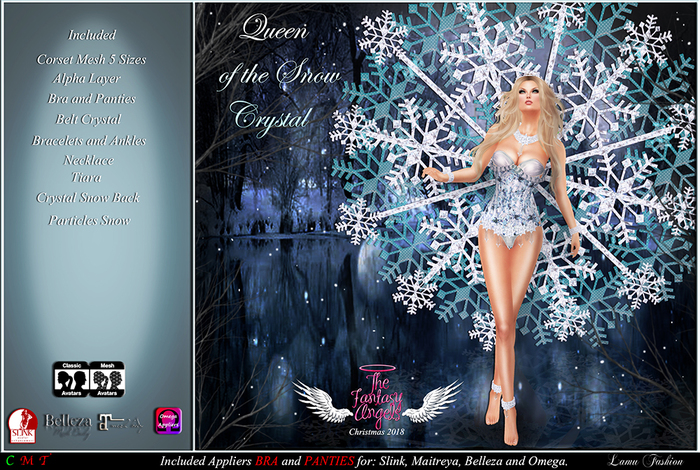 -Lamu Fashion-*Queen of the Snow Crystal* Fantasy Angels 2018