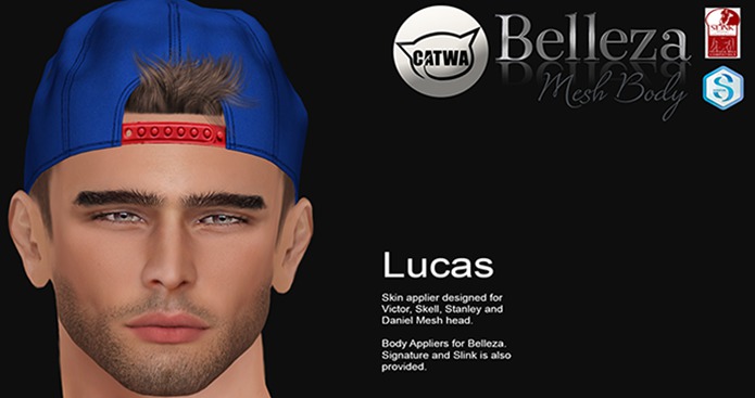 LUCAS - MALE - SKIN - DEMO
