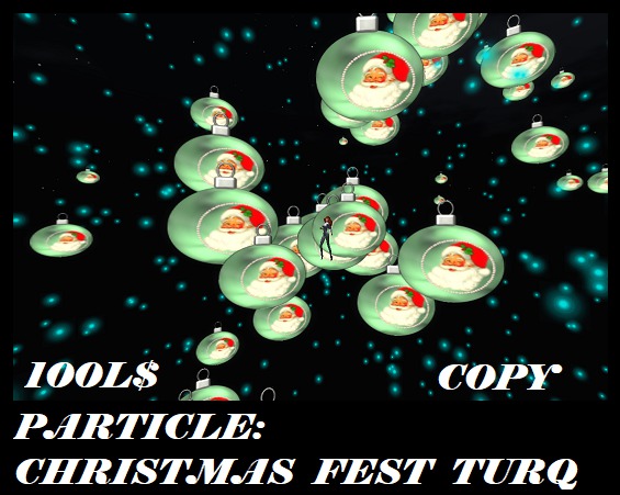 PARTICLE: CHRISTMAS FEST TURQ