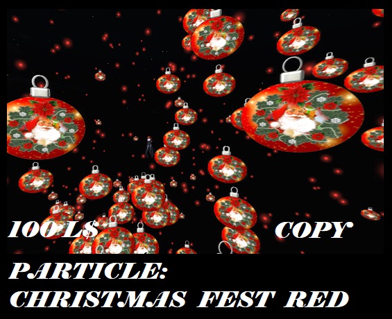 PARTICLE: CHRISTMAS FEST RED