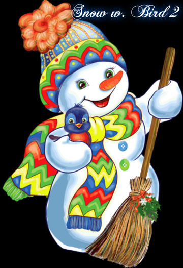 Snow w. Bird 2